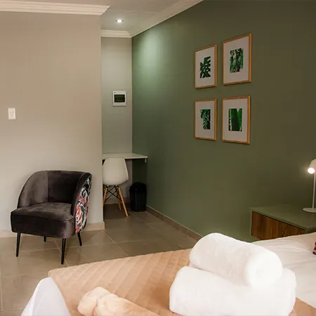 Spacious living area with modern amenities and comfortable seating